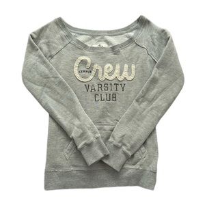 varsity crew sweatshirt crewneck vintage